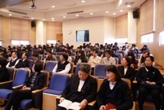 醫務管理系舉行本學期第一次的專題演講圖片