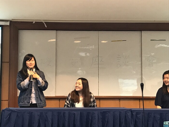 黃鈺芸學姐分享她就讀研究所的時光圖片