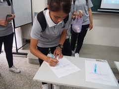 學生簽到圖片