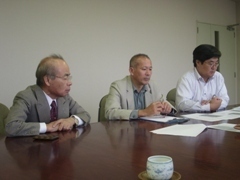與若林校長、鈴木老師、學部長 協談雙聯學位事宜圖片
