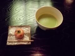 最道地的日式抹茶與茶點圖片