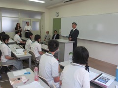 教務長蔡宗宏對日本愛知學泉大學致上最高的謝意圖片